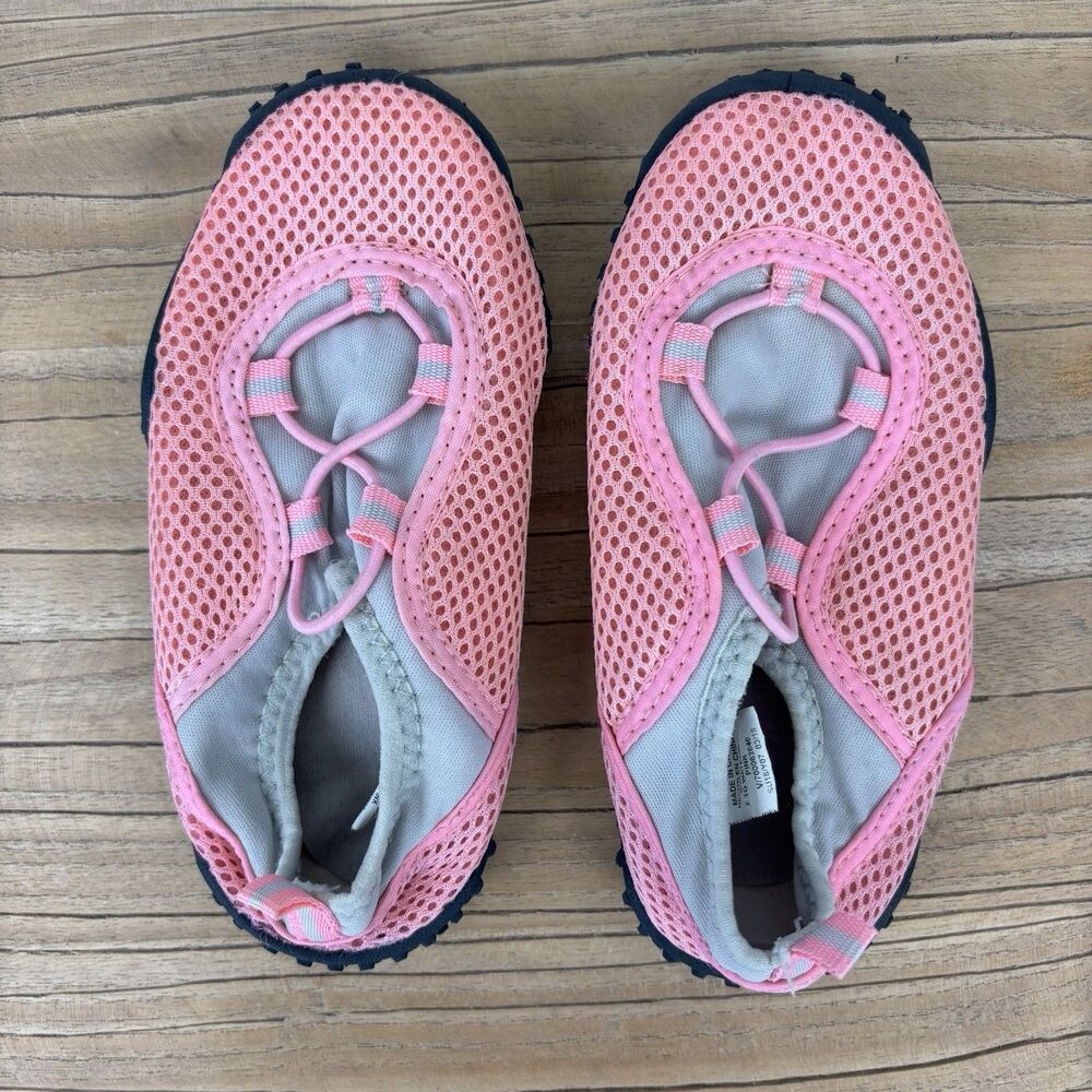 Old Navy Toddler Kids Lake Slip On Water Shoes Pink Size 10 Aquatic Sports Girl